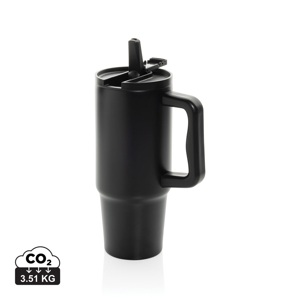 Embrace Leakproof aus RCS recyceltem Edelstahl 900ml – schwarz