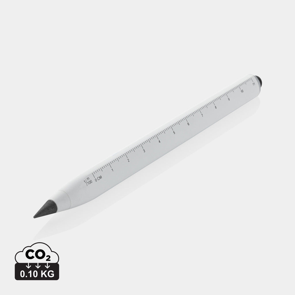 Eon Infinity Multitasking Stift aus RCS recycelt. Aluminium – weiß