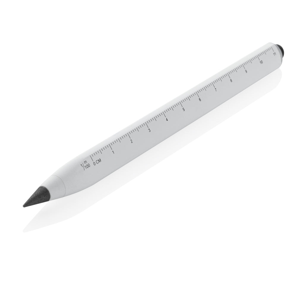 Eon Infinity Multitasking Stift aus RCS recycelt. Aluminium – weiß