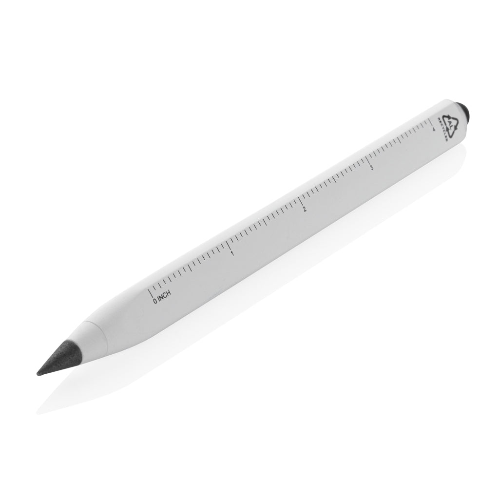 Eon Infinity Multitasking Stift aus RCS recycelt. Aluminium – weiß