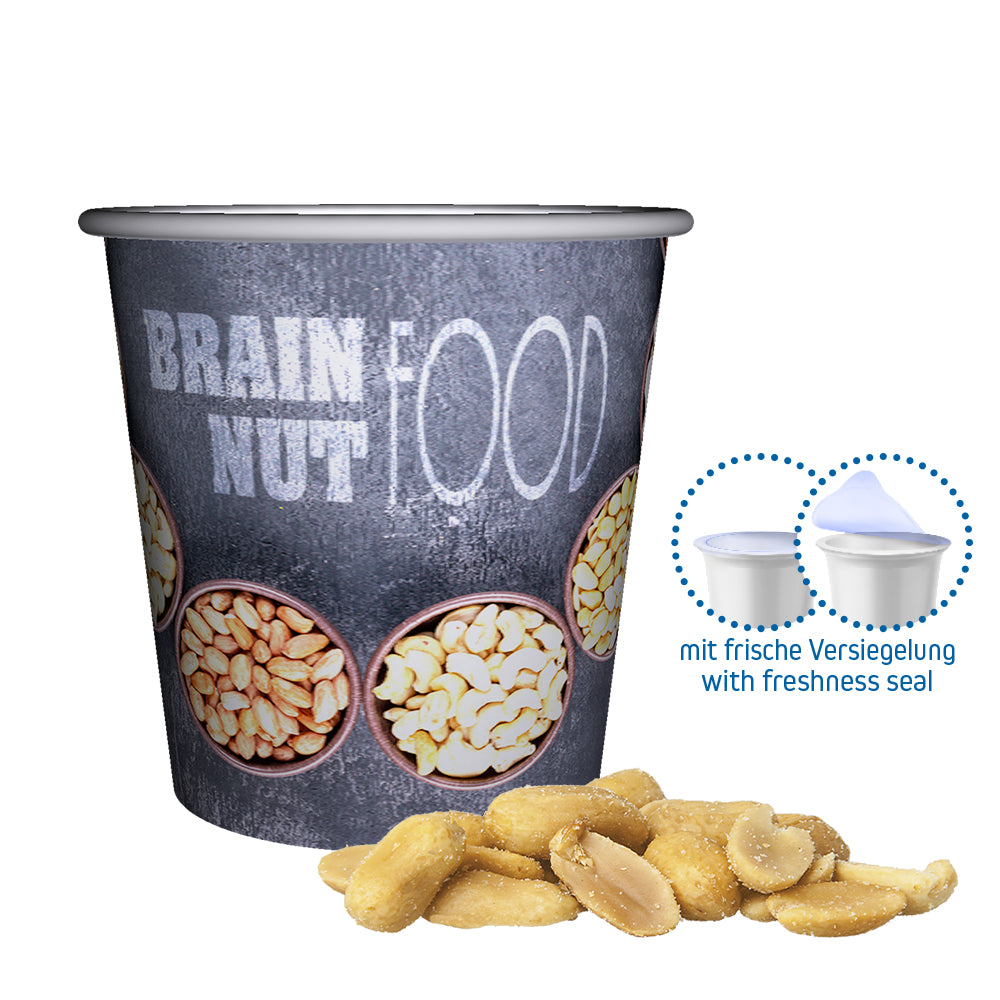 Erdnussmischungen im Snackbecher Mini – Gesalzene Erdnüsse, ca. 40 g