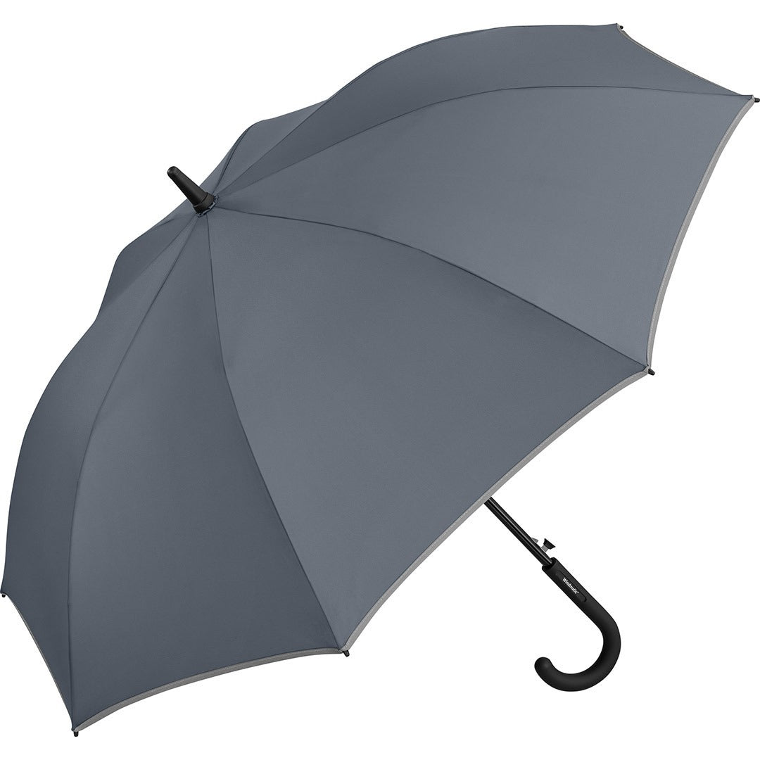 FARE Midsize Stockschirm Windmatic mit Reflexpaspel