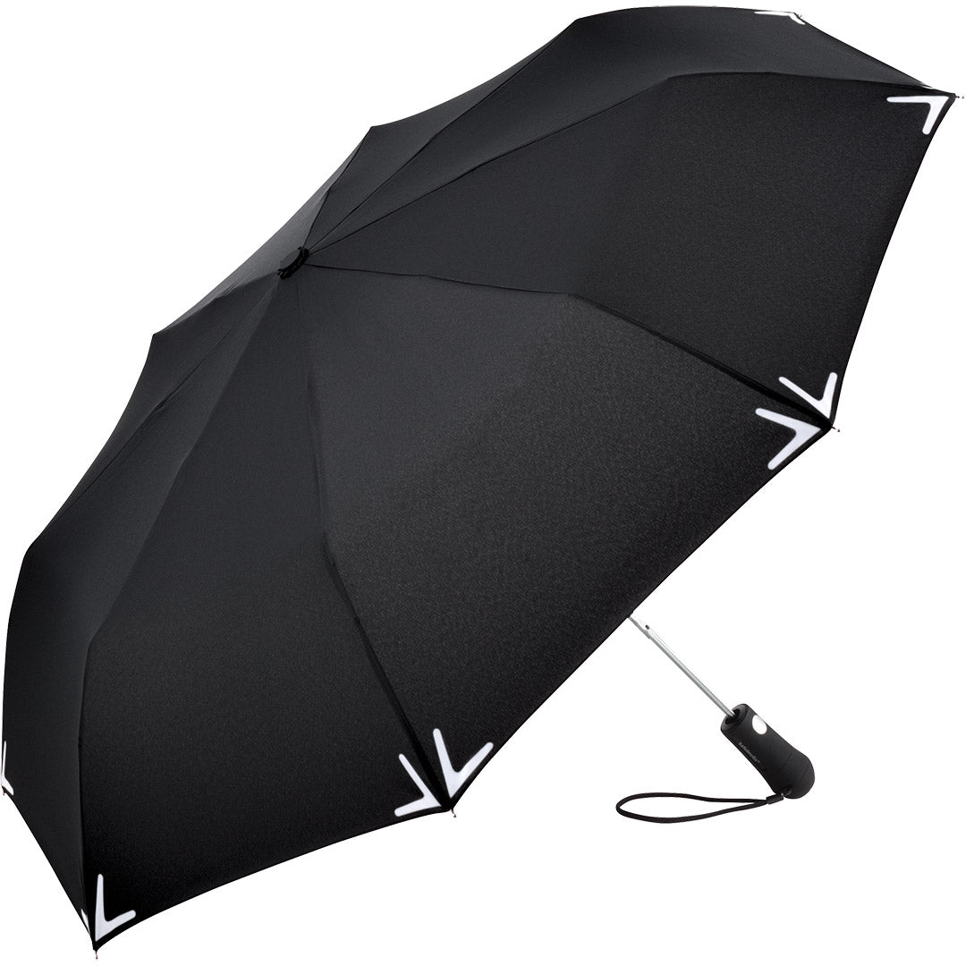 FARE Safebrella LED Taschenschirm mit Reflektoren