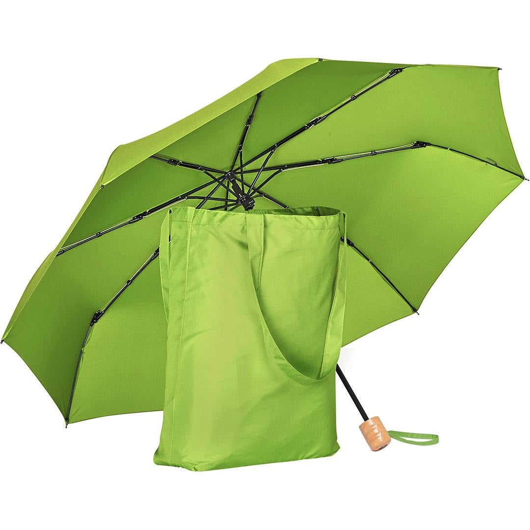 FARE Taschenschirm Shopping mit Taschenfutteral
