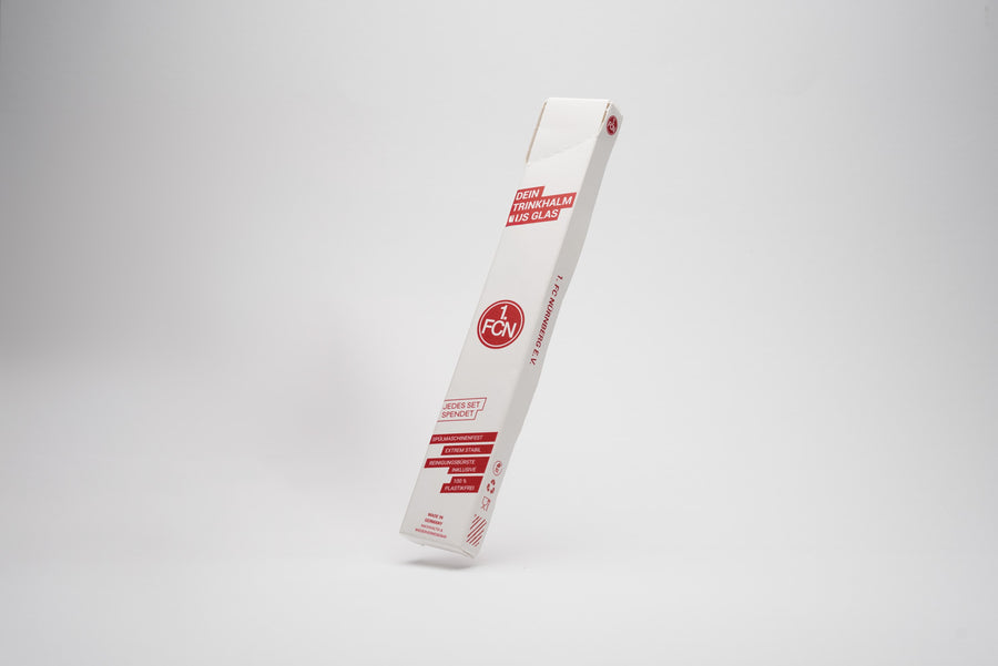 Glashalme mit Gravur im Etui