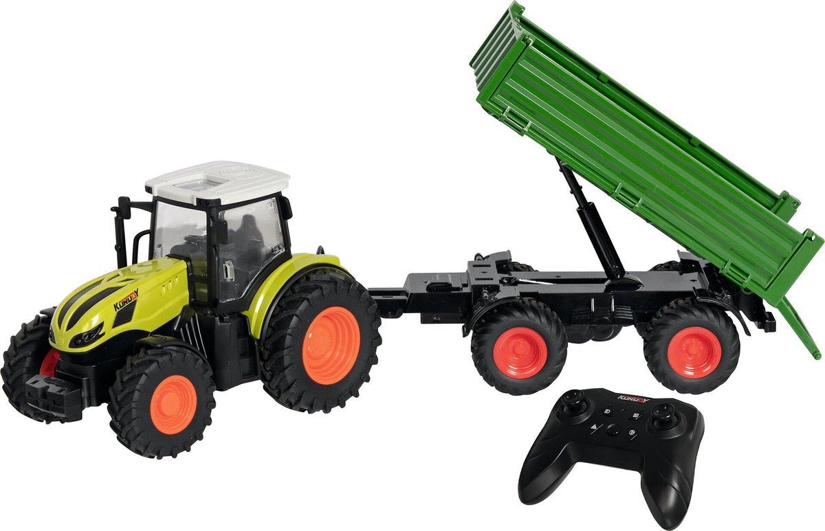 Ferngesteuerter Traktor mit Kippanhänger 1:24 – Ansicht