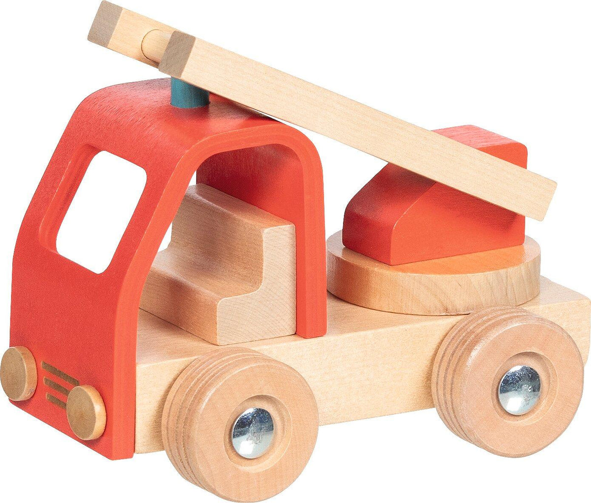 Feuerwehr Leiterwagen aus Holz von goki