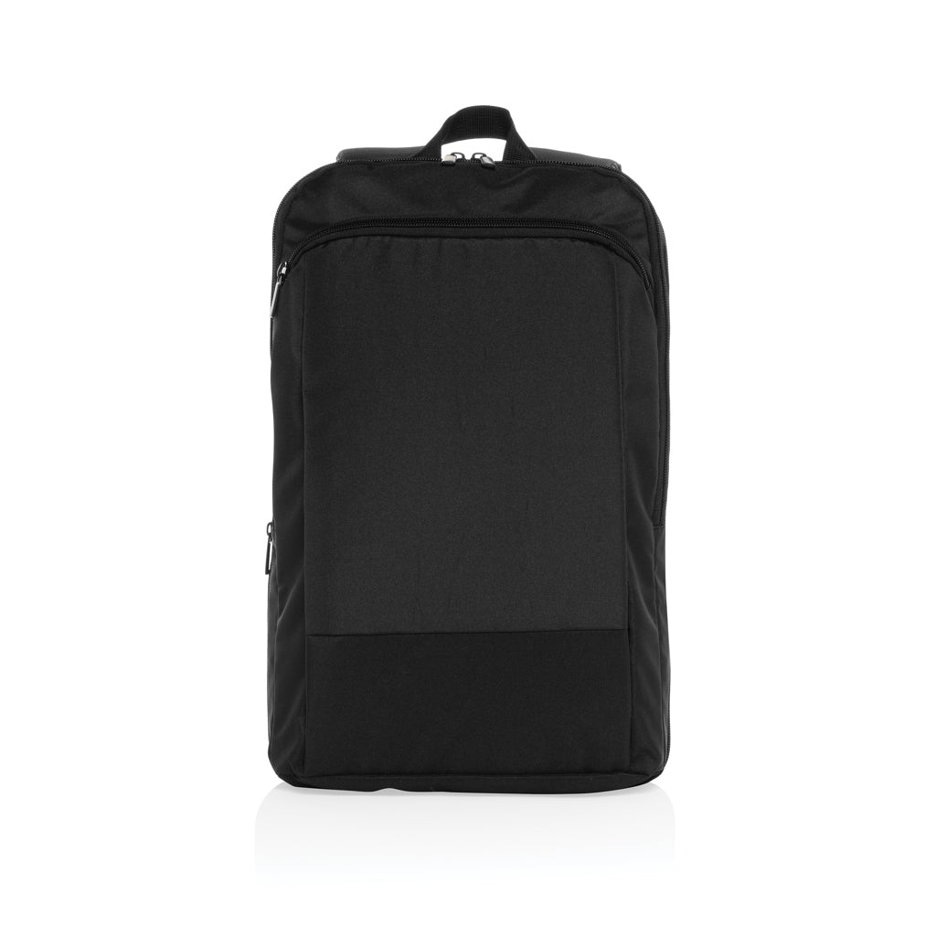 Flexpack Aware™ Expandable Slim RPET 15,6" Laptop-Rucksack – schwarz