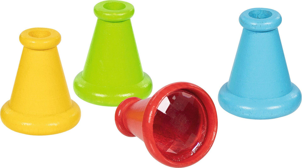 Fliegenauge 12er Set aus Buchenholz von goki