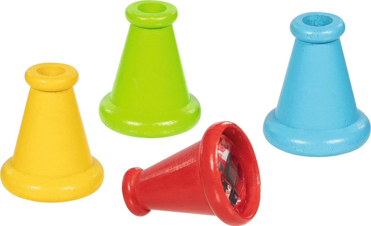 Fliegenauge 12er Set aus Buchenholz von goki – Detailansicht