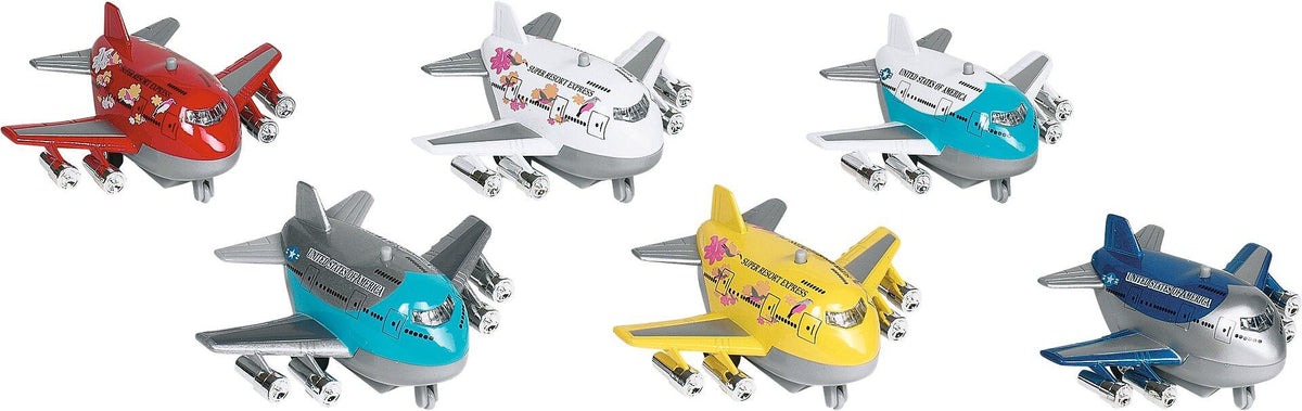 Flugzeuge mit Geräusch 9 cm aus Spritzguss von goki – Ansicht