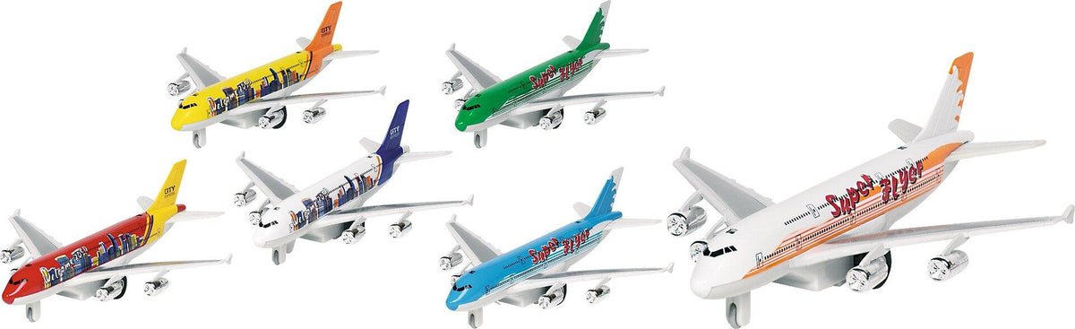 Flugzeuge mit Licht und Geräusch 19 cm von goki – Ansicht
