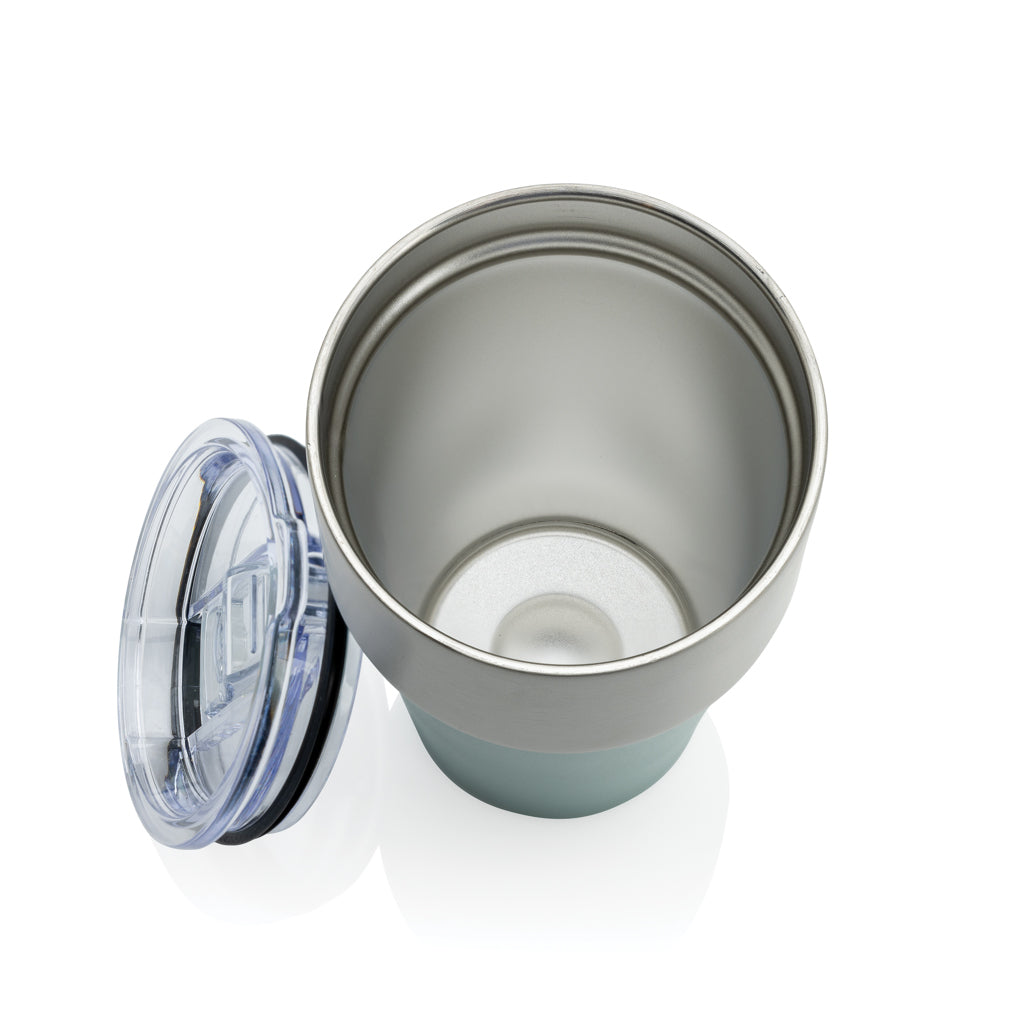 Fluid Becher aus RCS-zertifiziert recyceltem Stahl, 500ml – grün