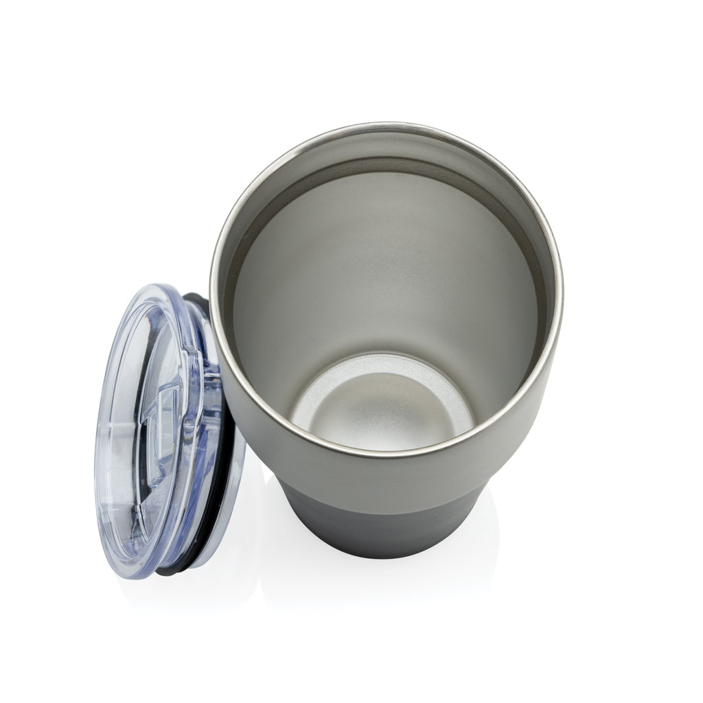 Fluid Becher aus RCS-zertifiziert recyceltem Stahl, 500ml – schwarz