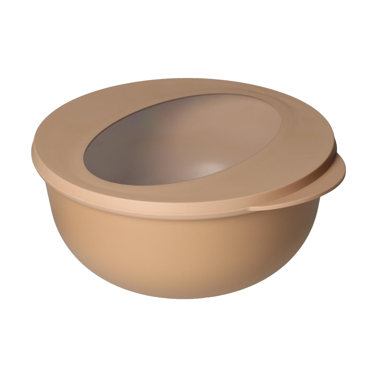 Food-Bowl „ToGo“, Deluxe, 1,0 l – Beständiges braun / Transparent