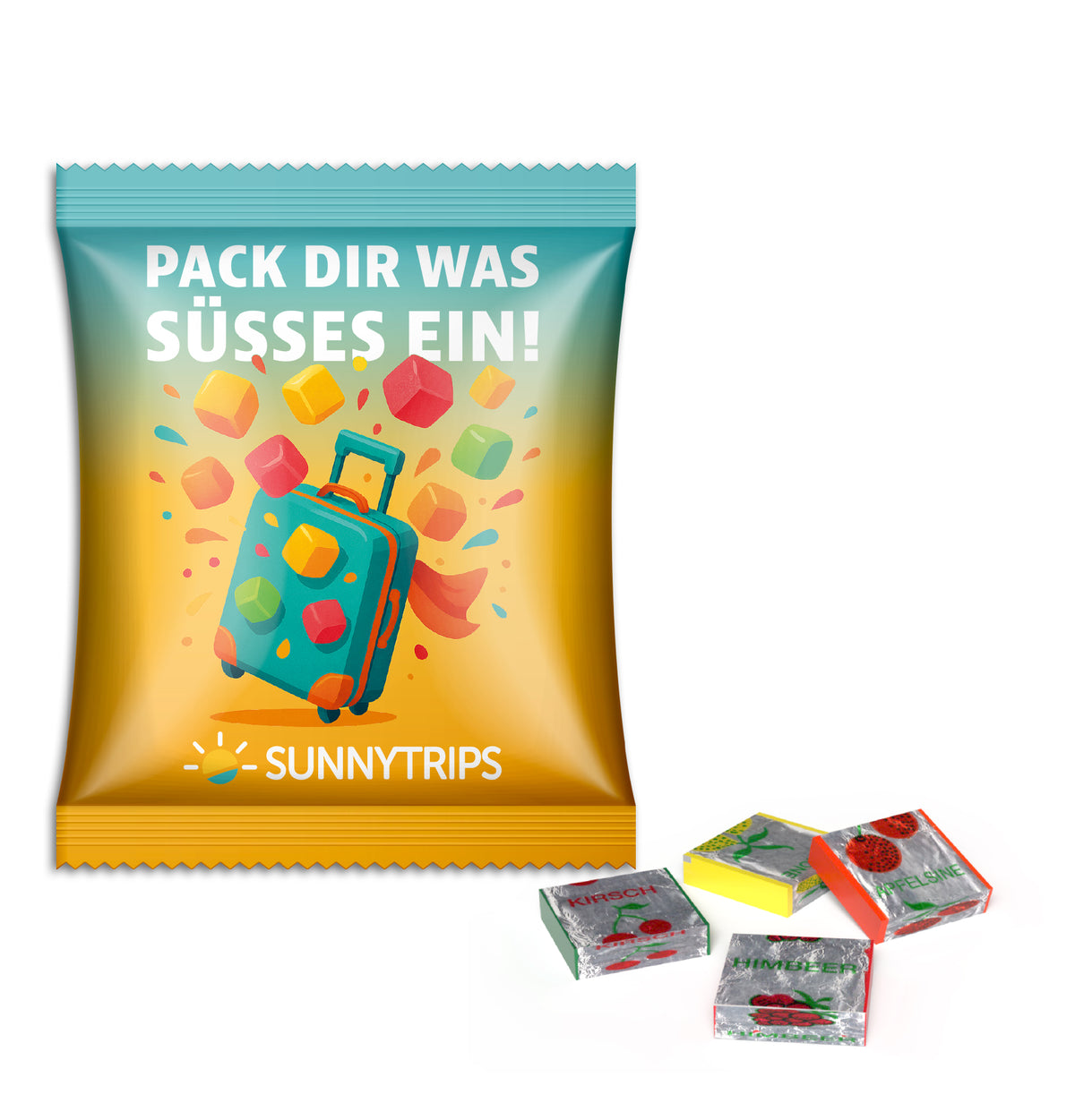 Fruchtkaramellen im Werbetütchen 20 g