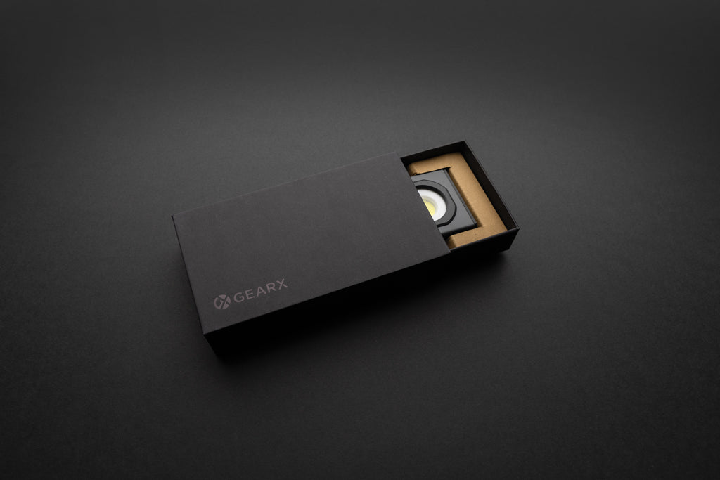 Gear X USB-Taschenlampe aus RCS rKunststoff mit 260 Lumen