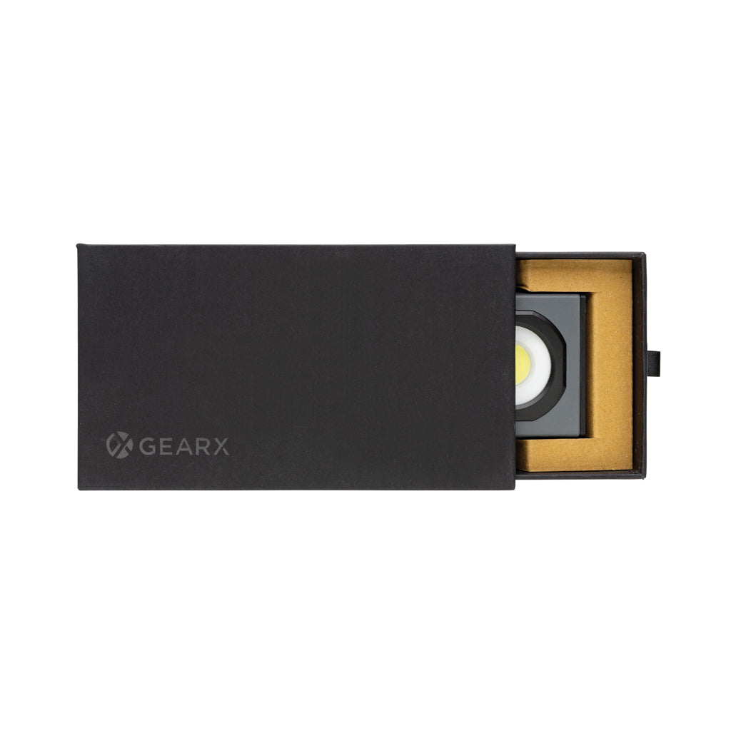 Gear X USB-Taschenlampe aus RCS rKunststoff mit 260 Lumen