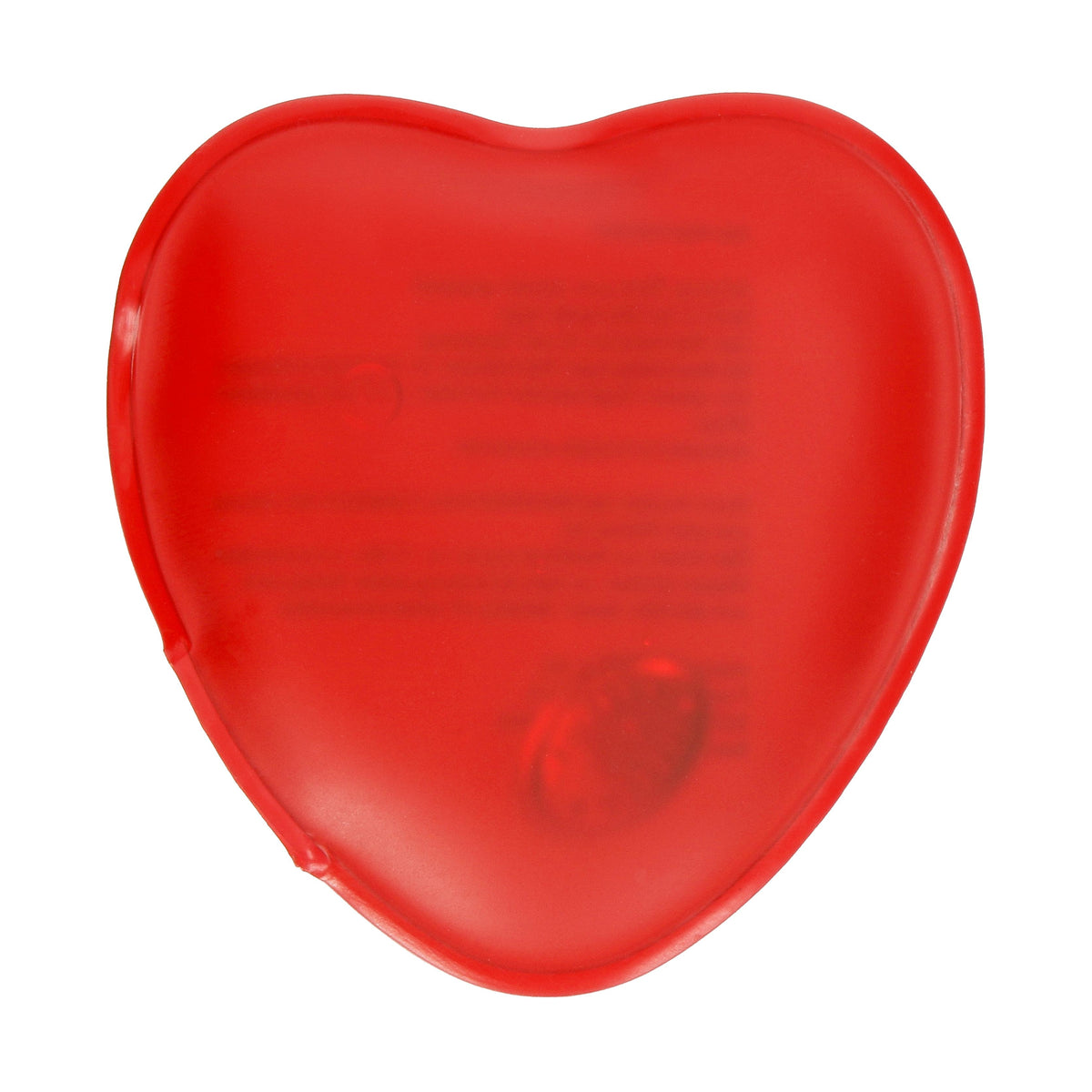 Gel-Wärmekissen „Herz“, klein – Rot