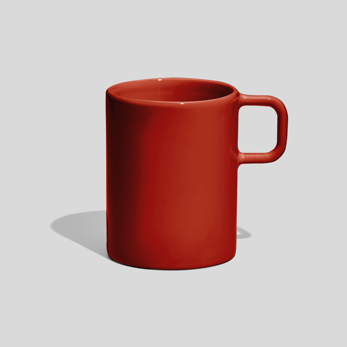 Gerader Kaffeebecher 300 ml mit quadratischem Henkel