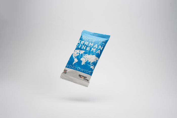Popcorn im Kundendesign für German Films, Kundenprojekt von Vanilla & Pepper