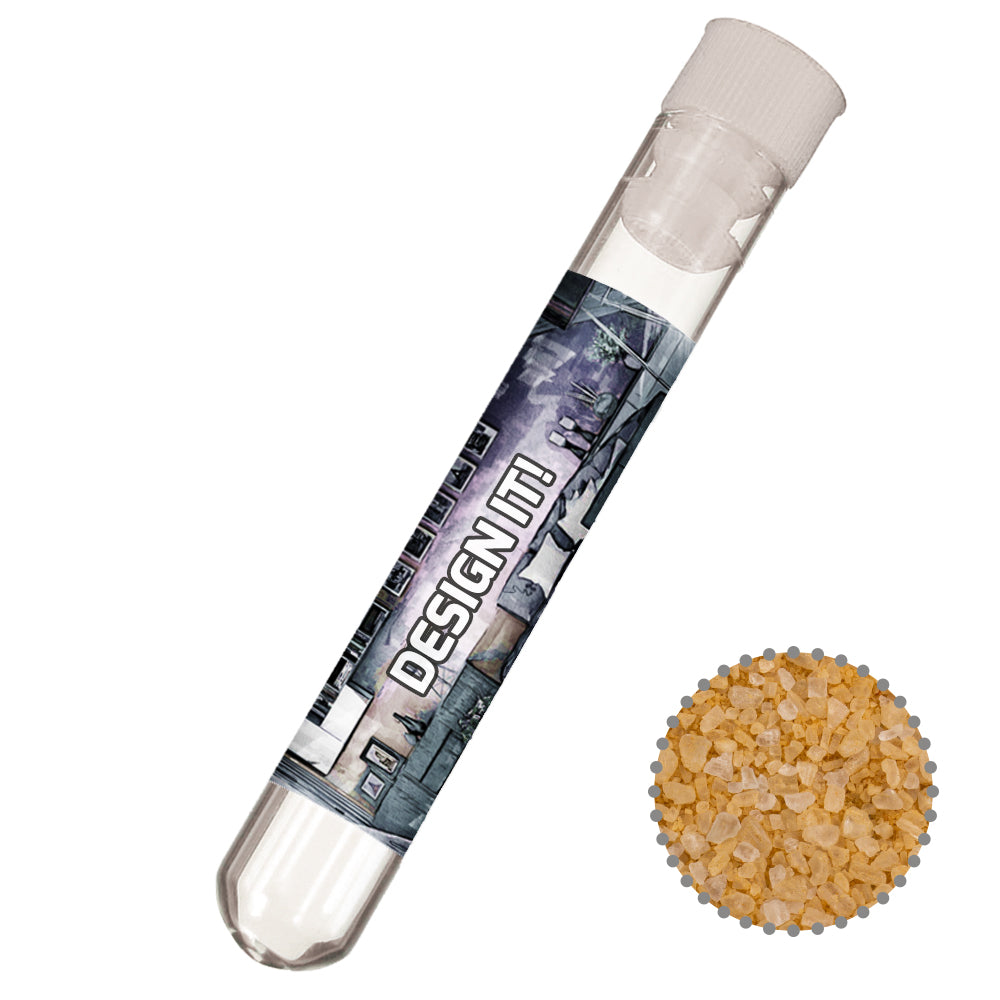 Gewürzauswahl im Reagenzglas – Gewürzmischung Rauch Salz grob, ca. 12 g