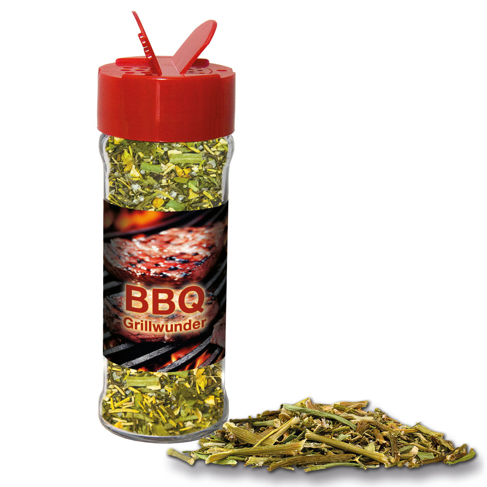 Gewürze im Glas mit Streuaufsatz – Gewürzmischung BBQ Kräuter Rub, ca. 30 g