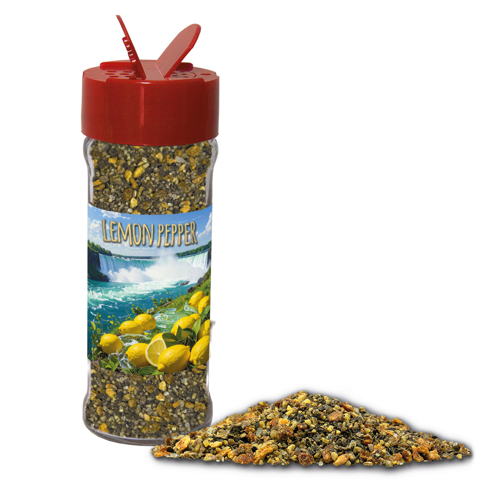 Gewürze im Glas mit Streuaufsatz – Gewürzmischung Zitronen Pfeffer, ca. 50 g