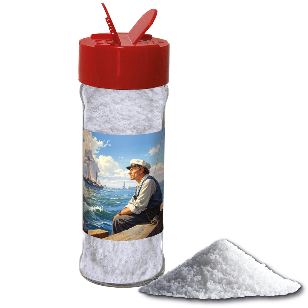 Gewürze im Glas mit Streuaufsatz – Meersalz, ca. 80 g