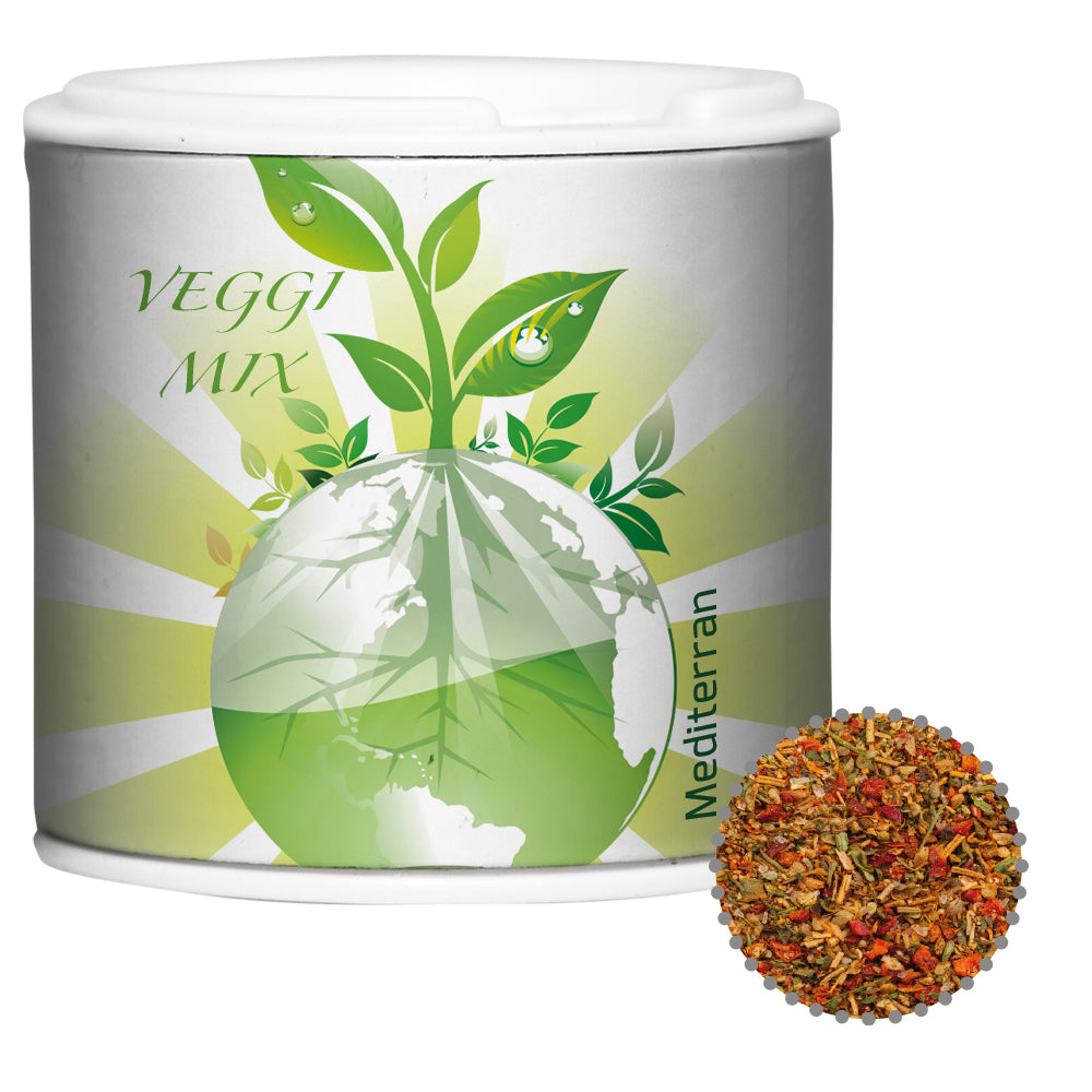 Gewürzmischungen in der kleinen Streudose – Gewürzmischung Mediterraner Veggie Mix, ca. 20 g