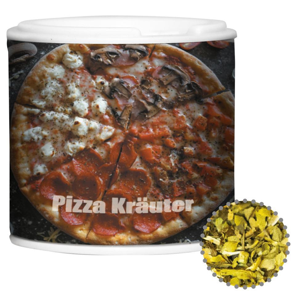 Gewürzmischungen in der kleinen Streudose – Gewürzmischung Pizza Kräuter, ca. 8 g