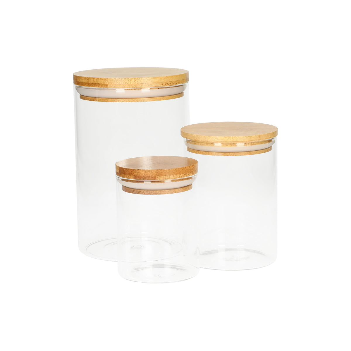 Glasbehälter „Bamboo“, 0,65 l