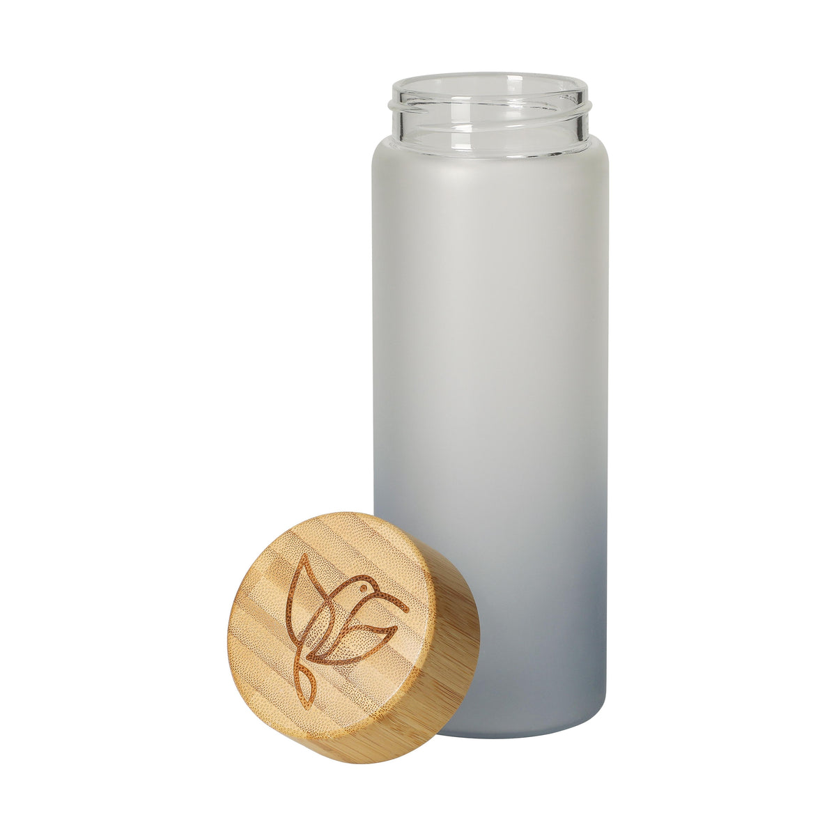 Glasflasche „Frosted“ 0,55 l
