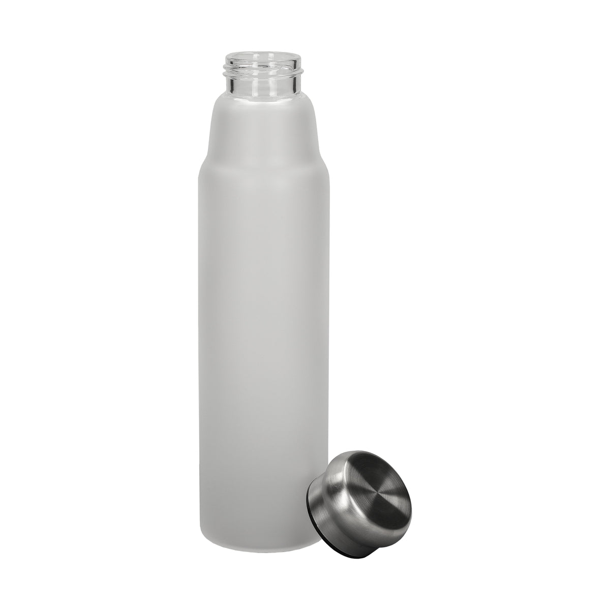 Glasflasche „Life“ 700 ml, Frosted