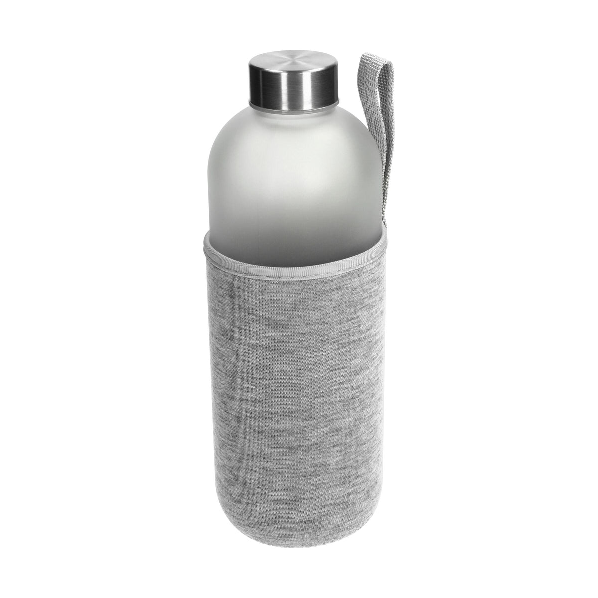 Glasflasche mit Hülle „Iced“ 1,0 l