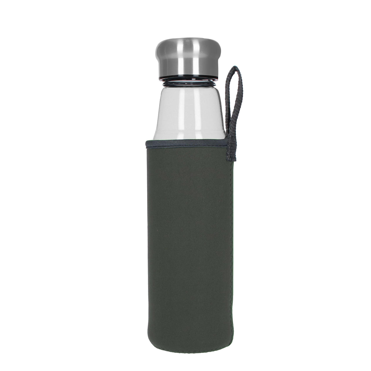 Glasflasche mit Hülle „Life“ 0,55 l