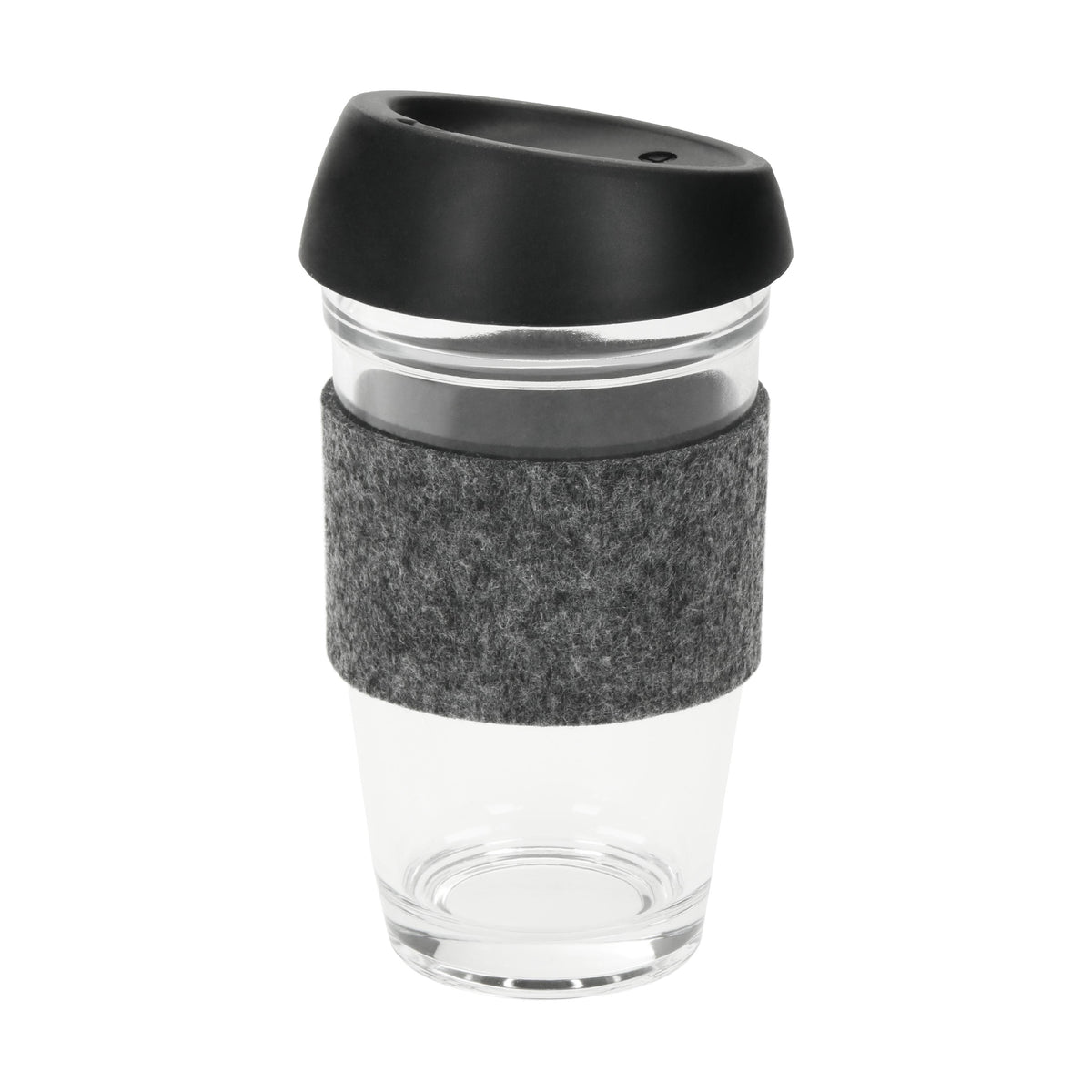 Glaskaffeebecher „Cristallo“, large – Transparent