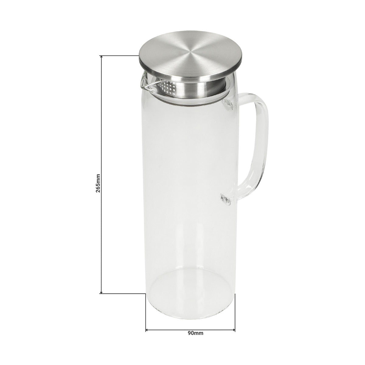 Glaskaraffe „Vivara“,1,5l
