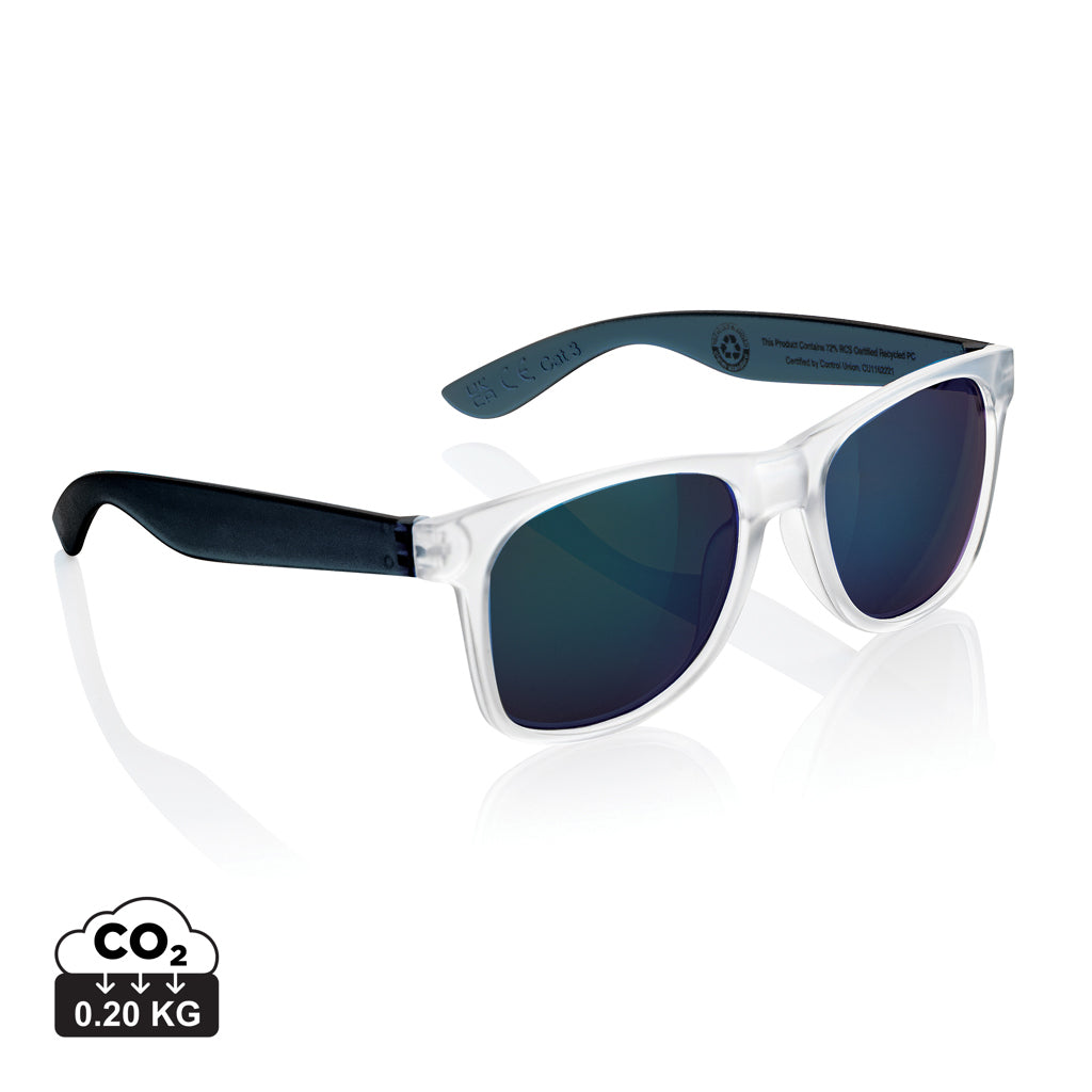 Gleam Sonnenbrille aus RCS rec. PC mit verspiegelten Gläsern – blau