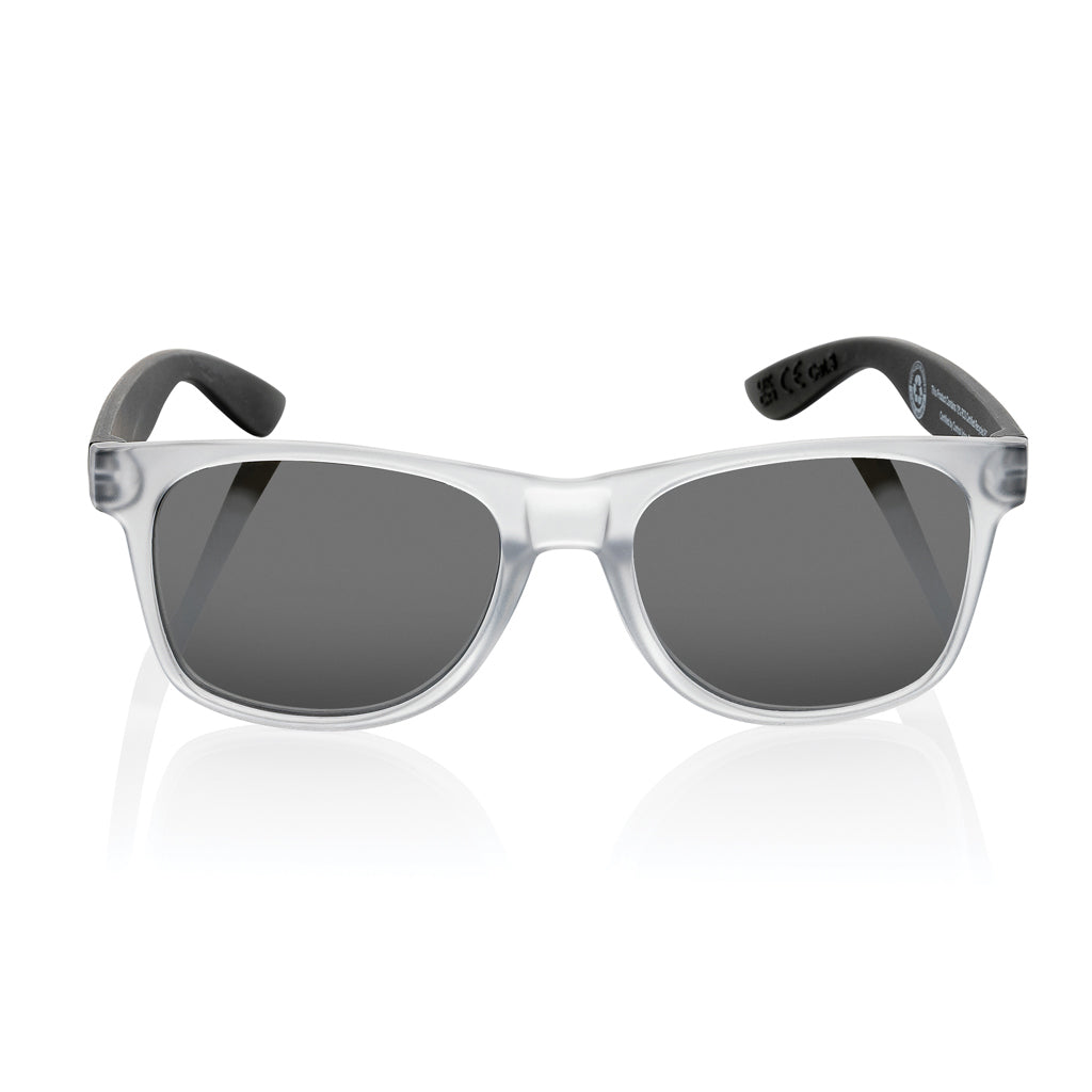 Gleam Sonnenbrille aus RCS rec. PC mit verspiegelten Gläsern – schwarz