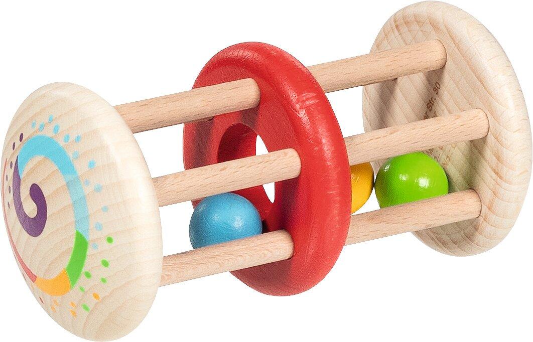 Greifling Doppelkäfigrassel mit rotem Ring