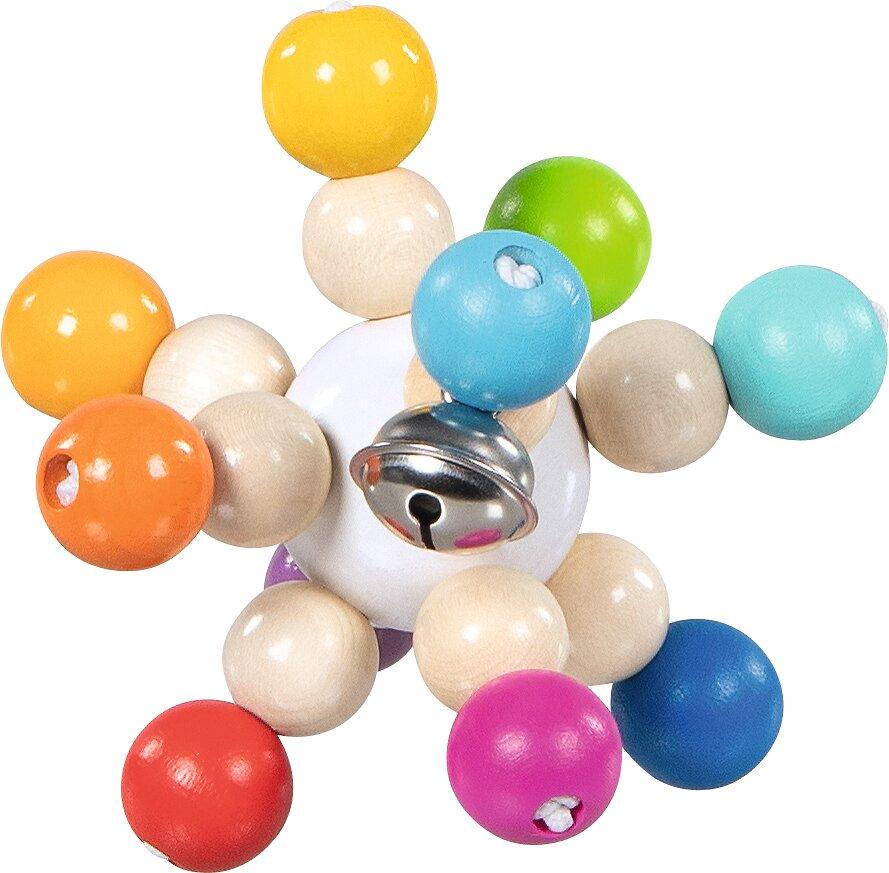 Greifling Regenbogenball 8,5 x 8 x 8,5 cm – Detailansicht