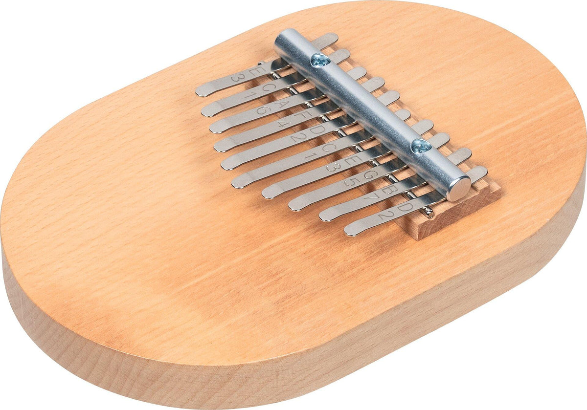 Große Kalimba aus Holz mit Metallzungen von goki