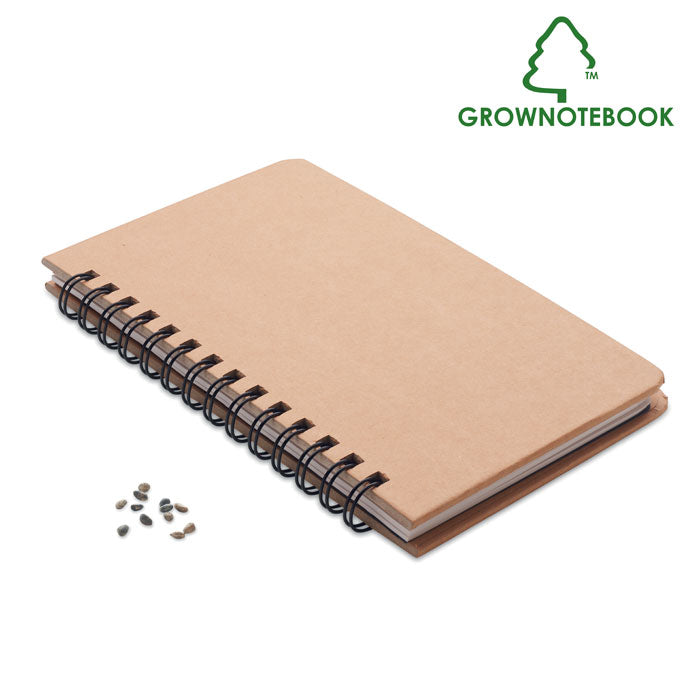 Grownotebook™ Notizbuch Kiefersamen