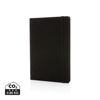 Notizbuch bedrucken aus GRS recyceltem rPET, GRS-zertifiziertes rPET-A5-Notizbuch