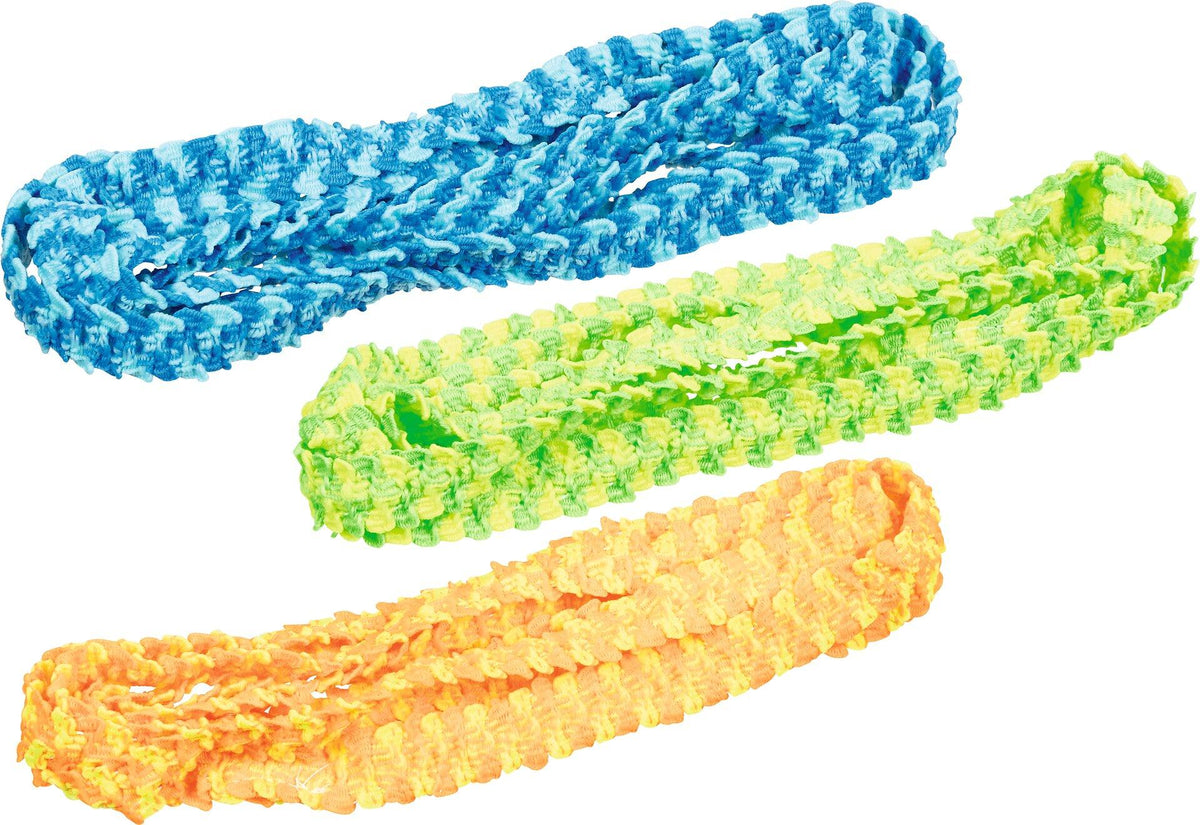 Gummitwist Springspiel in Neonfarben von goki – Ansicht