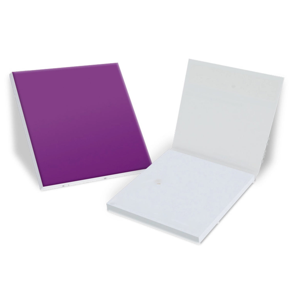 Haftnotizen 100 x 97 mm im Kartonumschlag mit Logo
