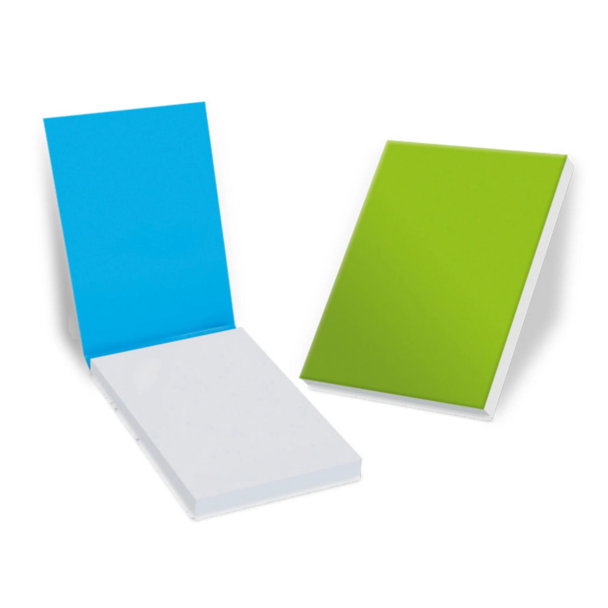 Haftnotizen im Kartonumschlag 50 x 70 mm mit Logo