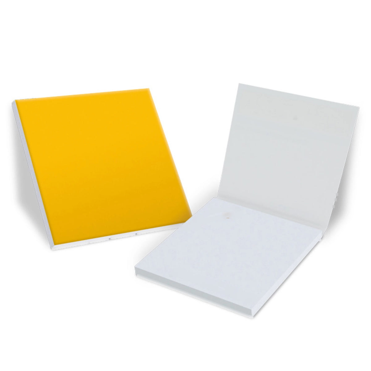 Haftnotizen im Kartonumschlag 70 x 70 mm mit Logo