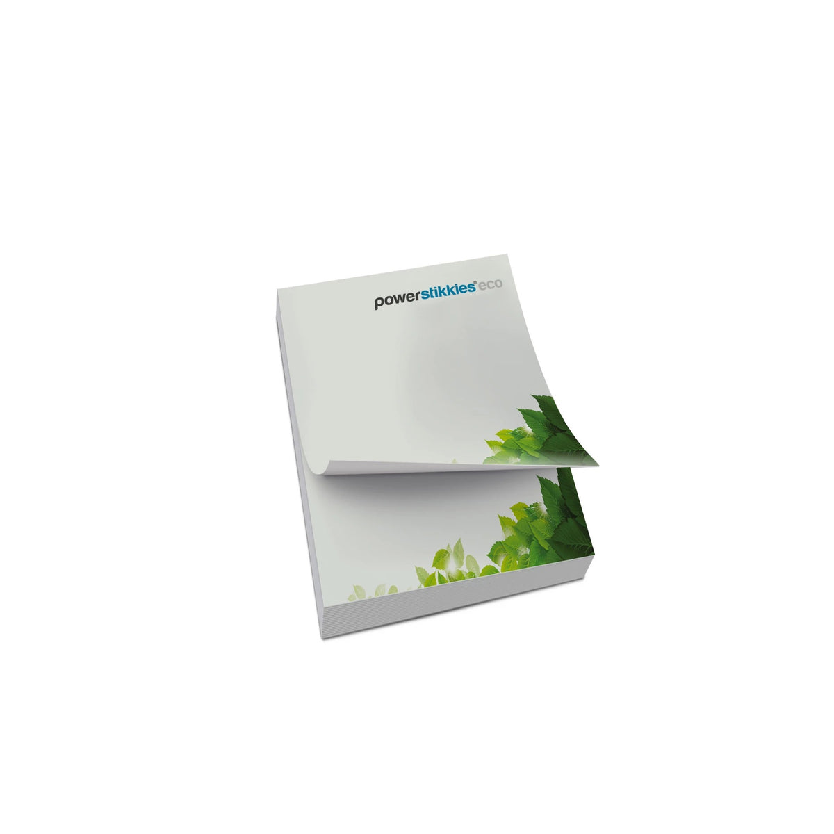 Haftnotizen naturweiß 50 x 70 mm mit Logo bedrucken